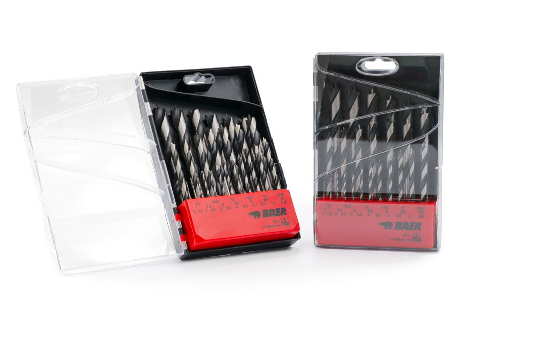 Wood Drill Bit Set (25 pcs.) 1 - 13 mm