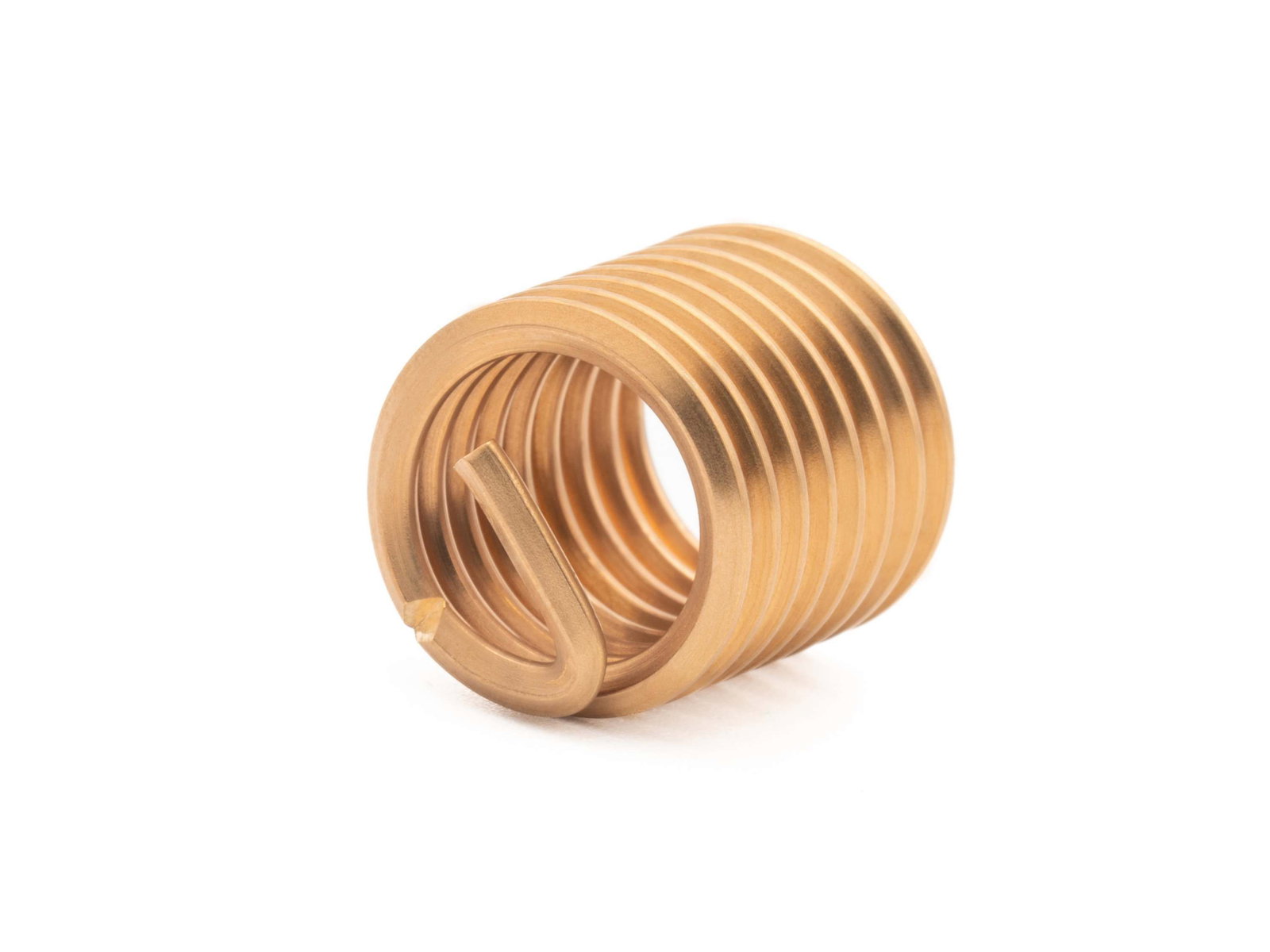 BaerCoil Wire Thread Inserts M 12 x 1.75 - 1.5 D (18 mm) - free running - Bronze - 100 pcs. – Image 5