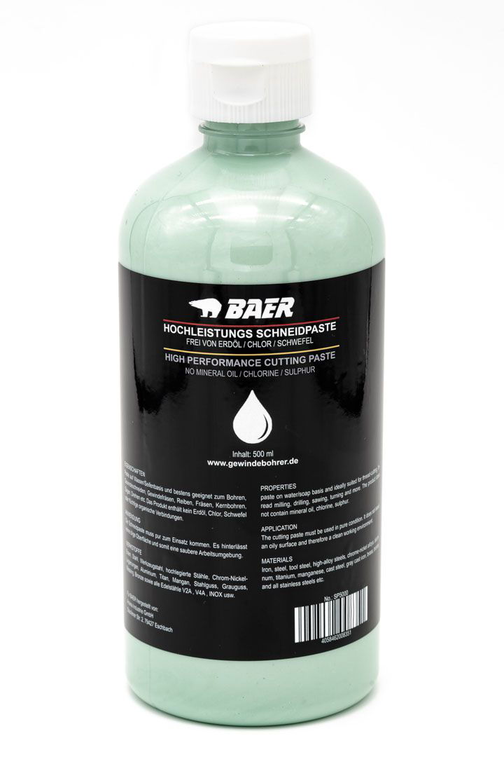 BAER High Performance Cutting Paste 500 ml