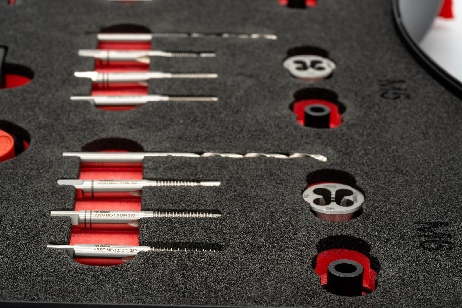 BAER ULTRA SET HSS Handgewindebohrer | Schneideisen | Werkzeuge | Schneidpaste: M 3 - 12