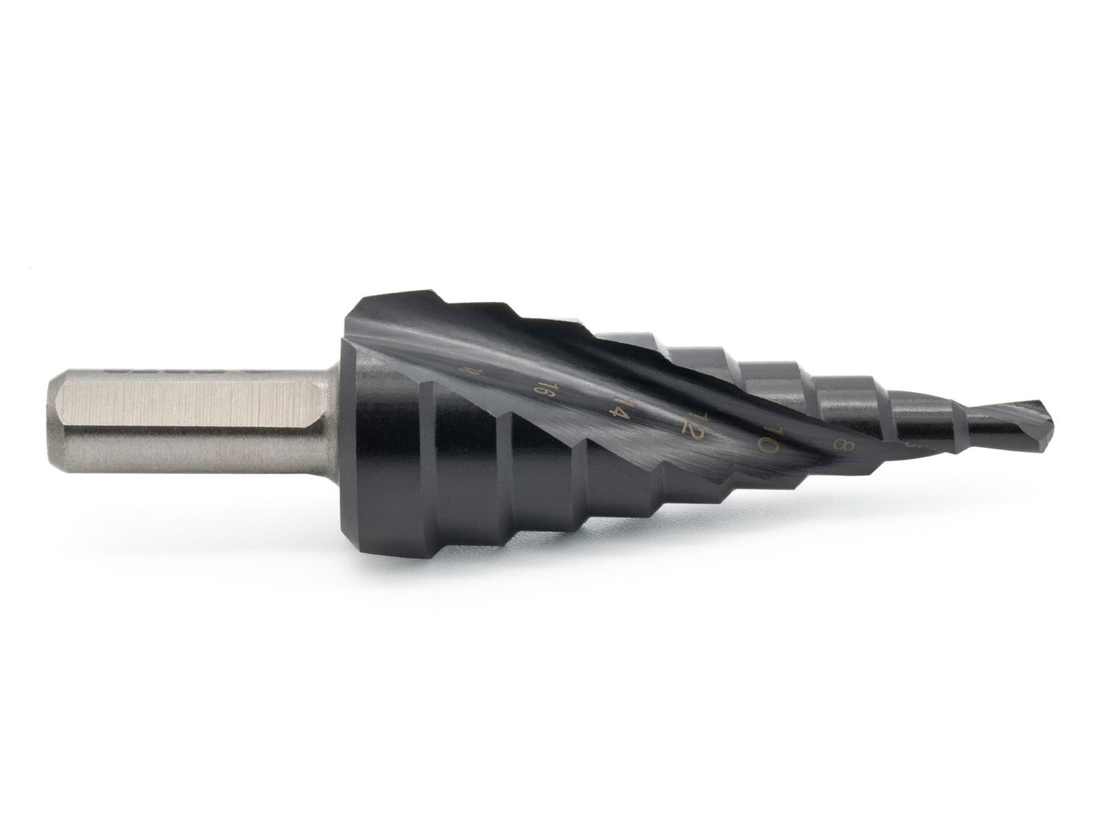 HSS-TiAlN Step Drill 4 - 20 mm (9 steps)