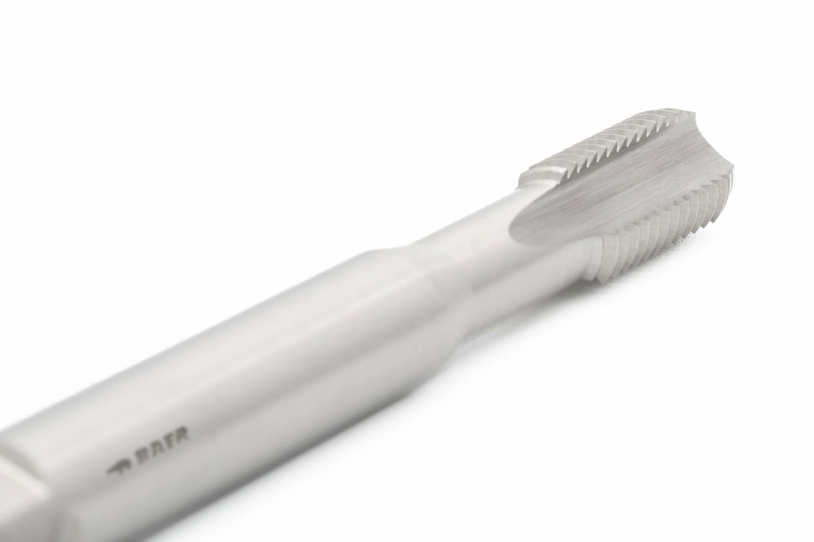 BAER HSSE Maschinengewindebohrer Form C - M 3 x 0,5 - DIN 371 für Titan