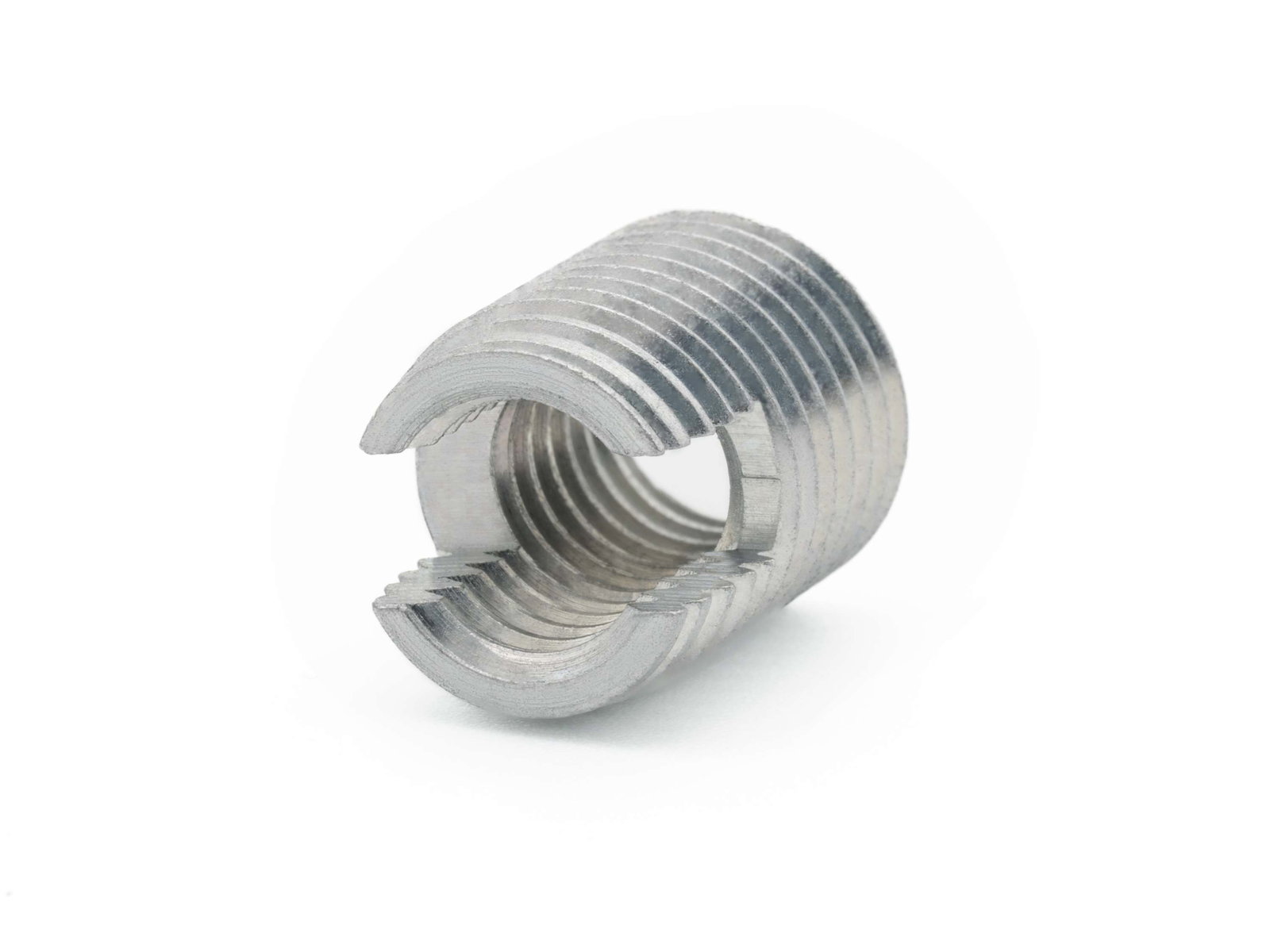 BaerFix Inserts filetés avec Fentes de coupe M 14 x 2,0 - 24 mm - 5 pièces – Image 3