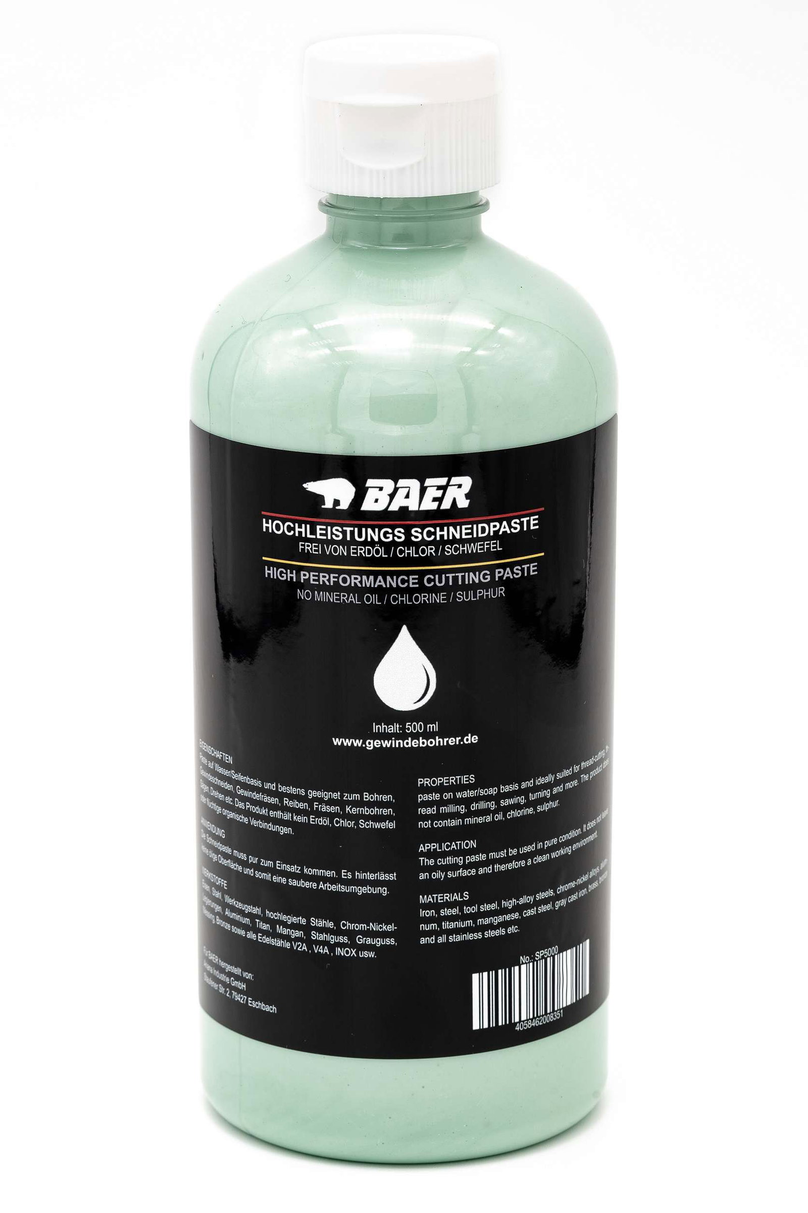 BAER High Performance Cutting Paste 500 ml