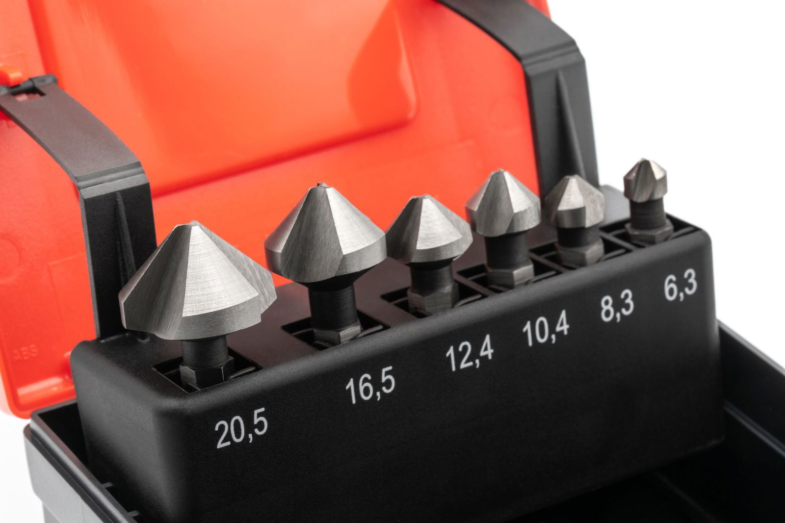 HSSG 90° bit Countersink Set 6.3 - 20.5 mm - for cordless screwdriver