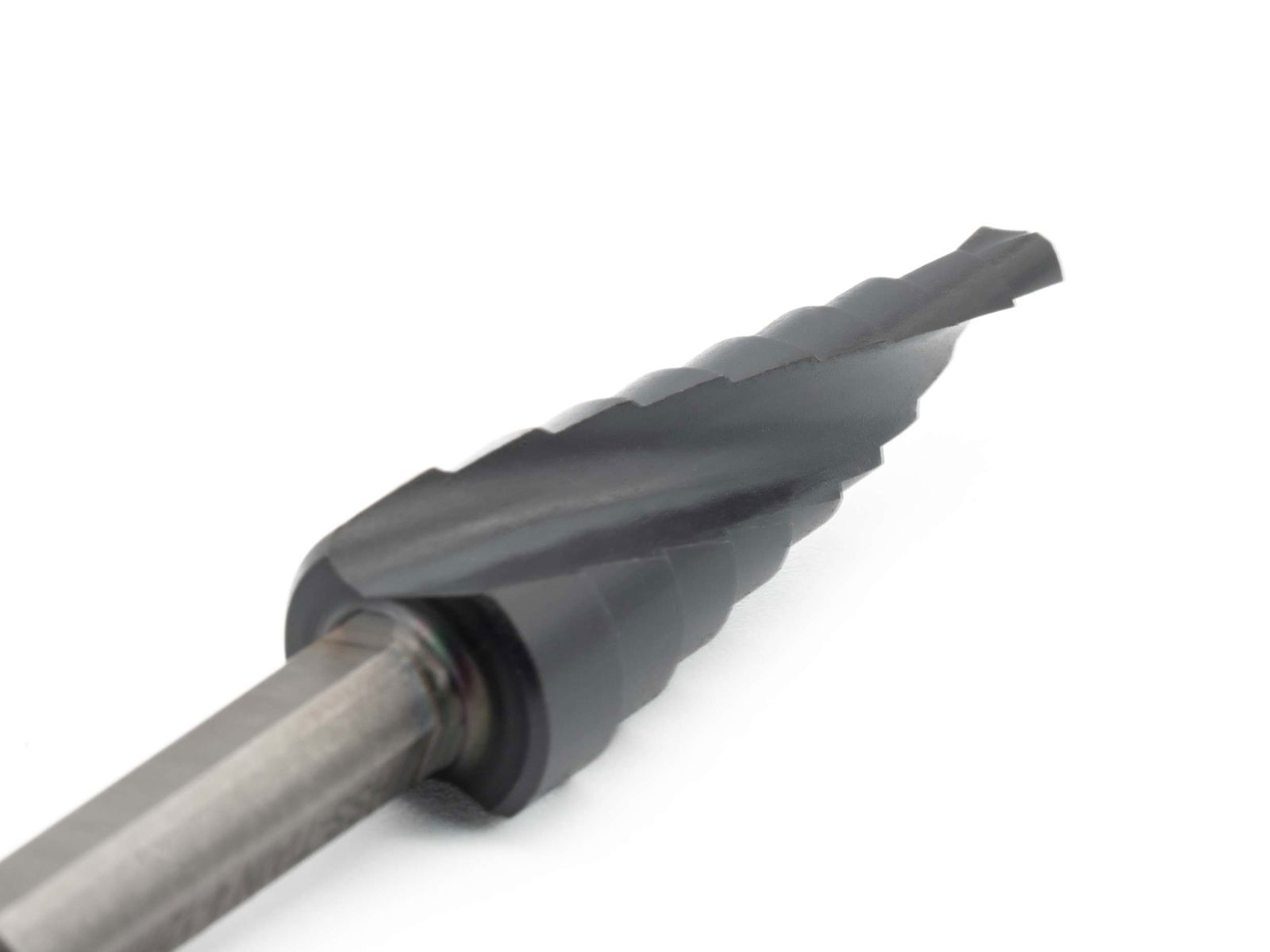 HSS-TiAlN Step Drill 4 - 12 mm (9 steps) – Image 3