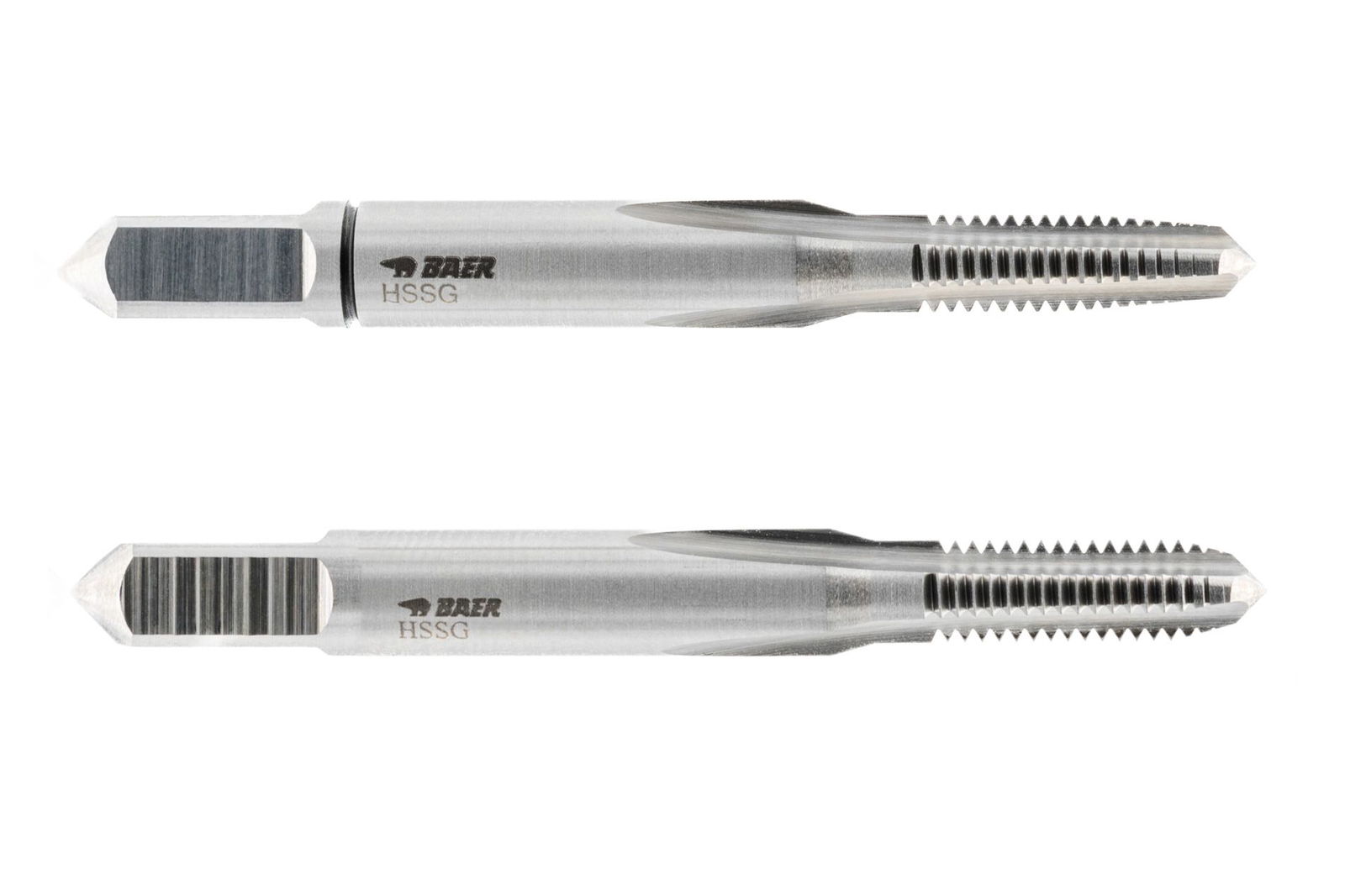 BAER HSSG Hand Tap Set (2pcs.) UNF 1/4 x 28 - LEFT BAER HSSG Hand Tap Set (2pcs.) UNF 1/4 x 28 - LEFT