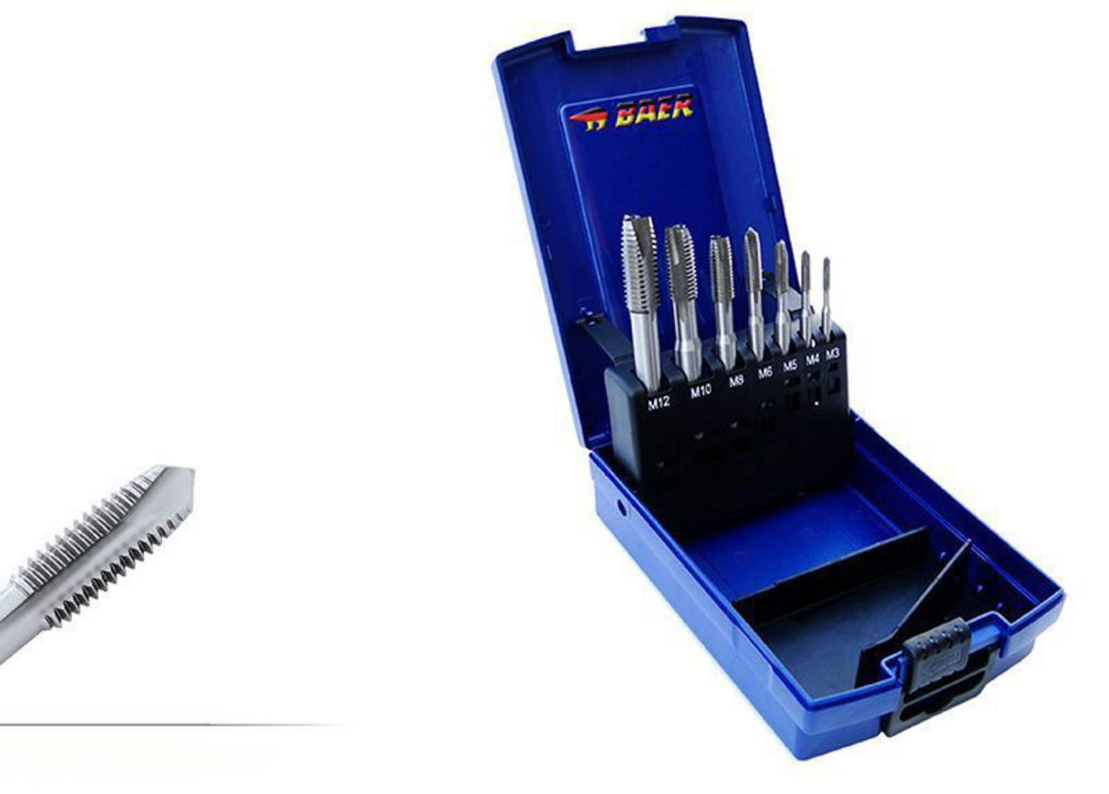 BAER Set HSSG: Machine Taps through holes: M 3 - 12 – Image 1