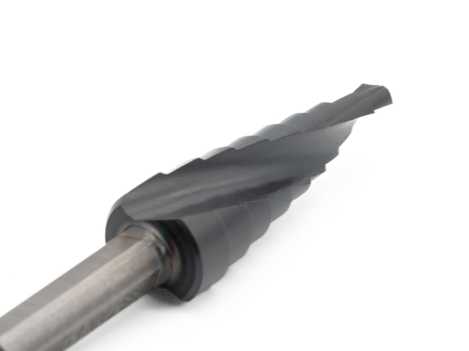 HSS-TiAlN Step Drill 4 - 12 mm (9 steps) – Image 3