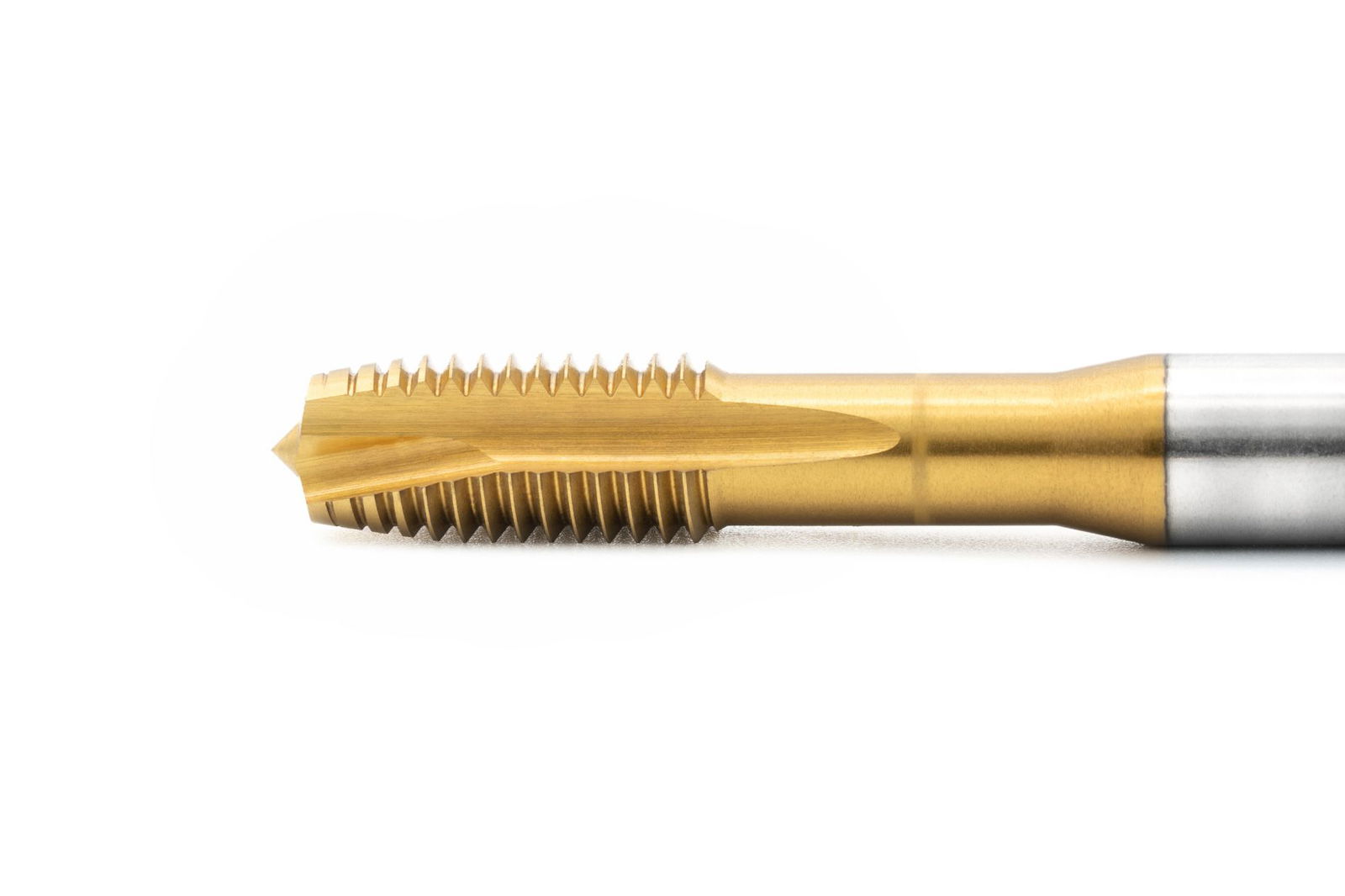 BAER HSSE-TIN Maschinengewindebohrer Form B - M 2,5 x 0,45 - DIN 371 – Bild 4