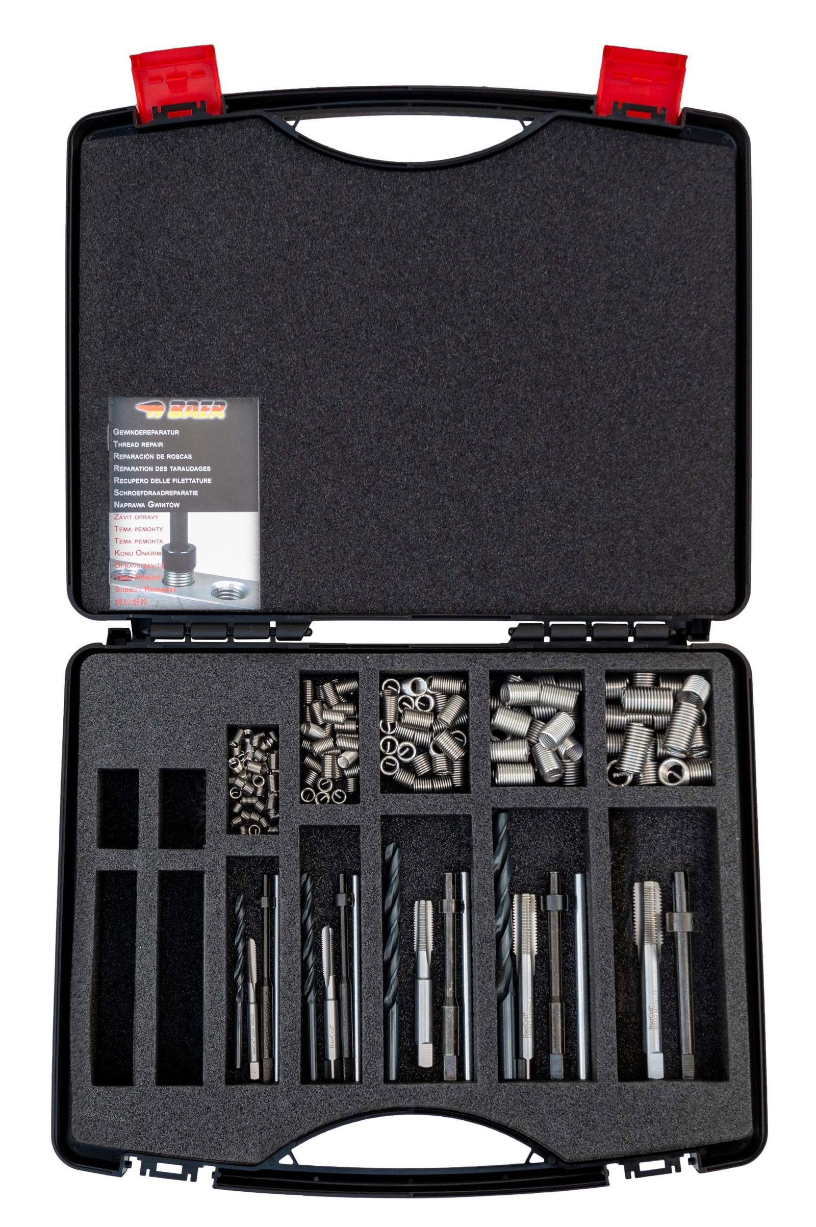 BaerCoil Gewindereparatur-Sortiment M 6 - M 14 x 1,25