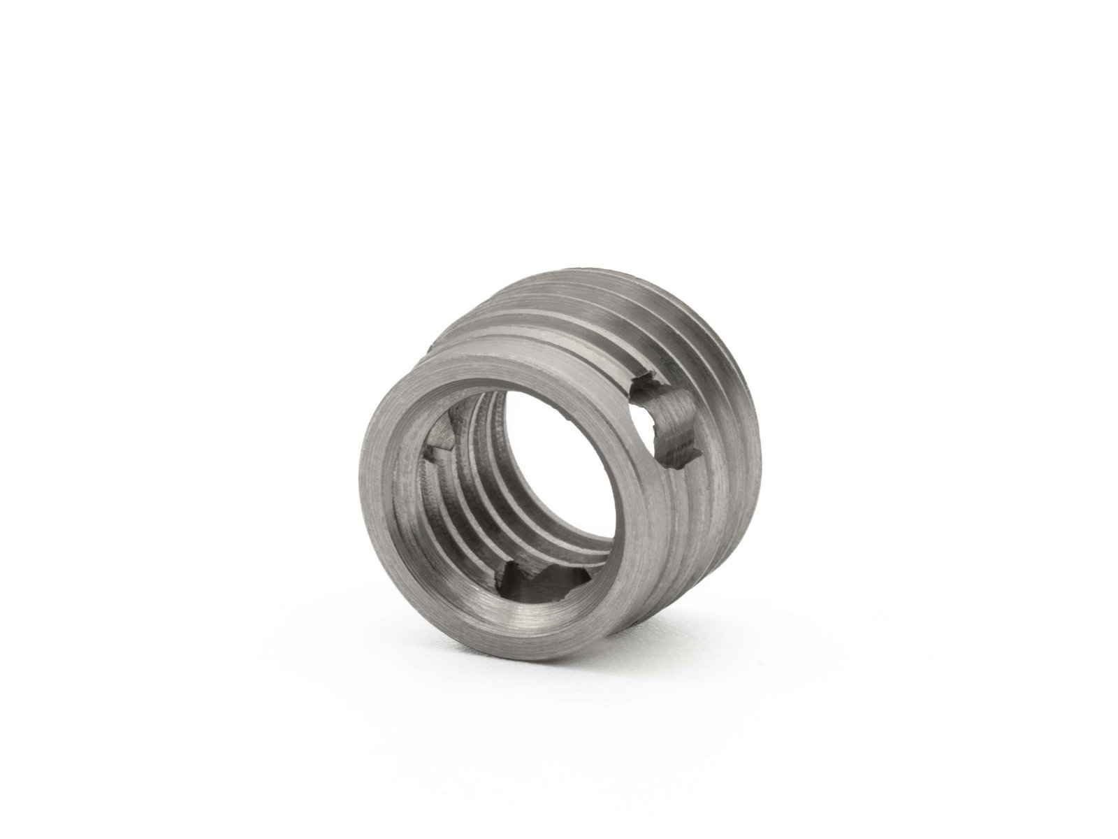 BaerFix Thread Inserts with cutting holes M 3 x 0.5 - 4 mm - 1.4305 - 100 pcs. – Image 4