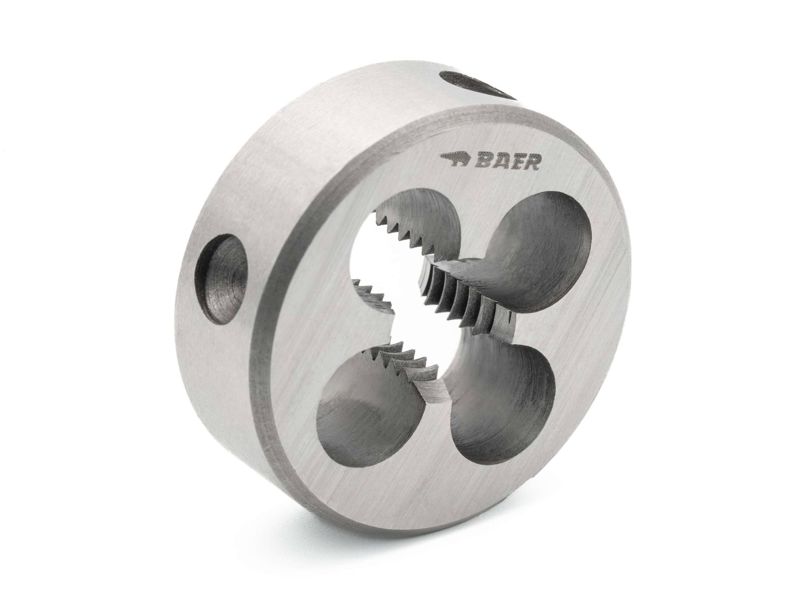 BAER Set HSS LINKS: Schneideisen Rund | Haltewerkzeuge | Führungen: M 3 - 12