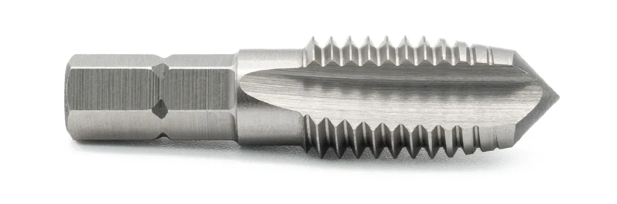 Metall-Gewindebohrer mit Sechskantschaft Metall-Gewindebohrer mit Sechskantschaft