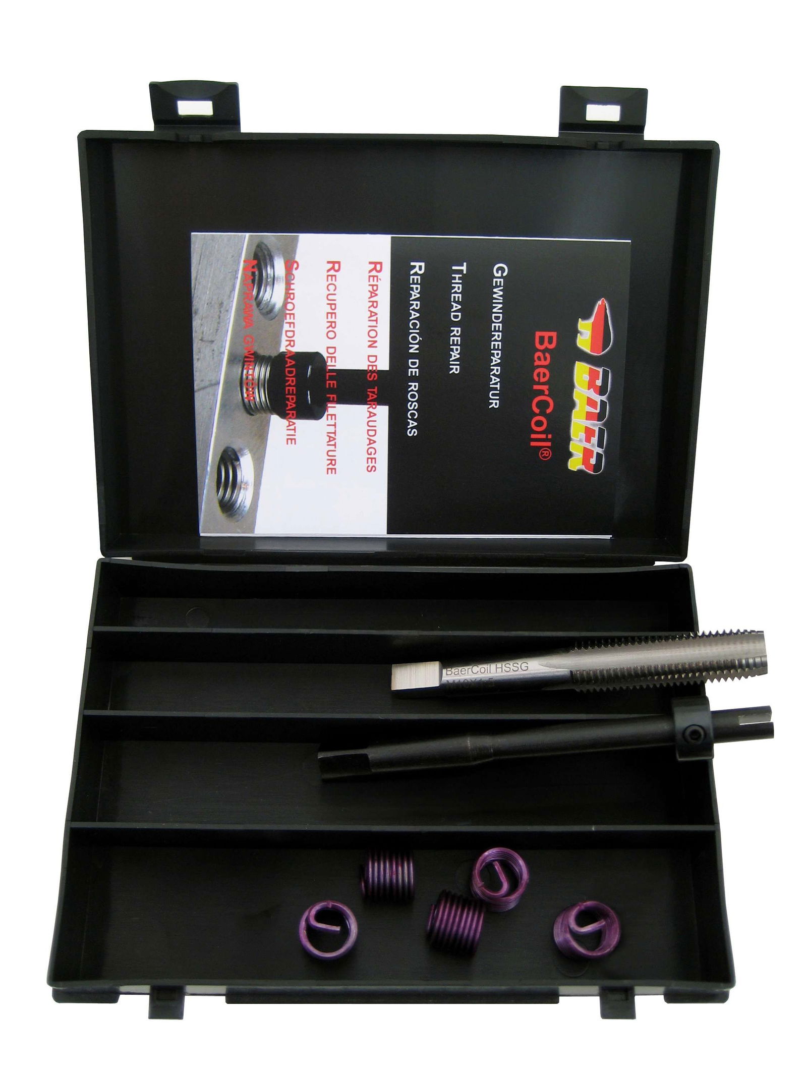 Kit di riparazione della filettatura BaerCoil M 30 x 3,5 (bloccaggio della vite)