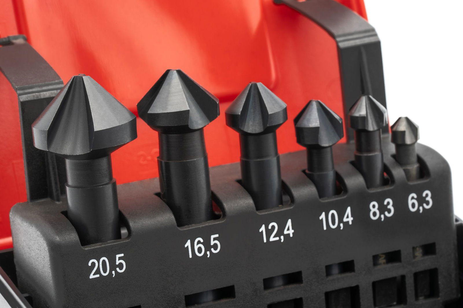 HSSE-VAP 90° Kegelsenker-Satz 6,3 - 20,5 mm - für Edelstahl