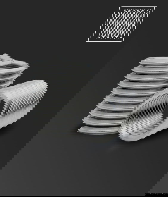 Illustration of  Inconel X750 - free running