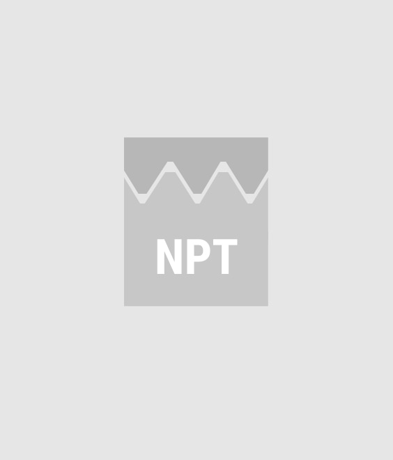 Illustration of NPT - amer. taper pipe thread (STI)