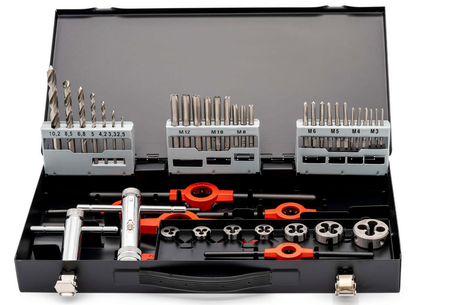 BAER SET HSS LEFT: Hand Taps | Cutting Dies | Tools : M 3 - 12