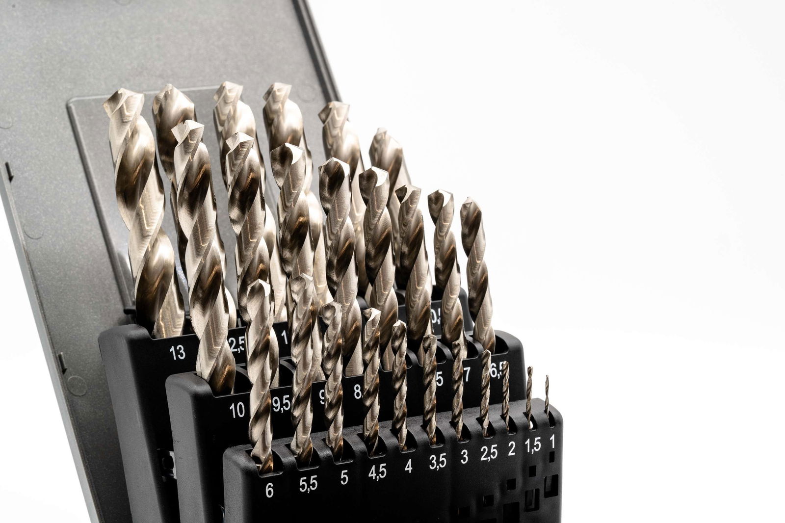 Set di punte HSSG (0,5 mm in aumento) 1 - 13 mm – Immagine 3