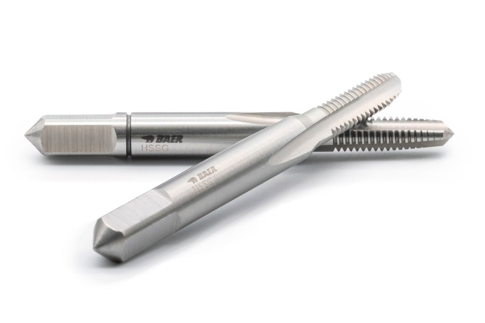 BAER HSSG Hand Tap Set (2pcs.) BSF 1/4 x 26