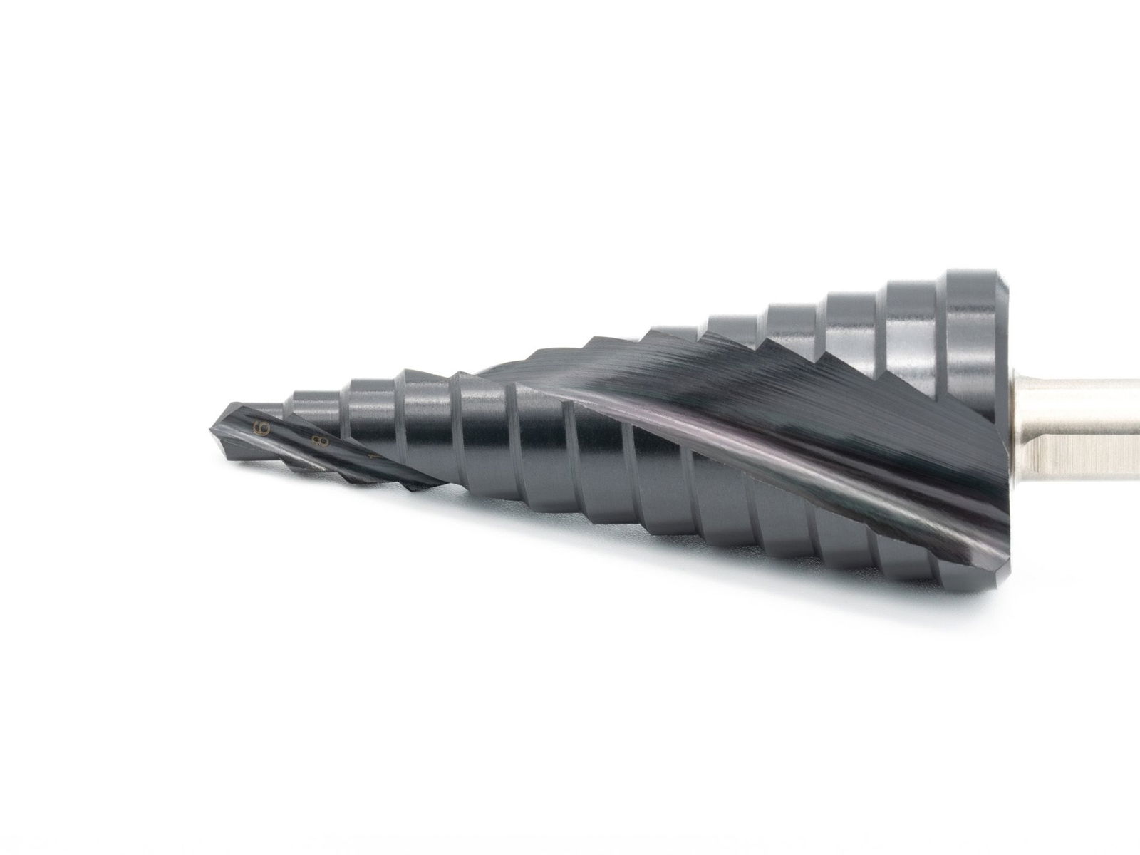 HSS- TiAlN Foret étagé 6 - 30 mm (13 niveaux) – Image 4