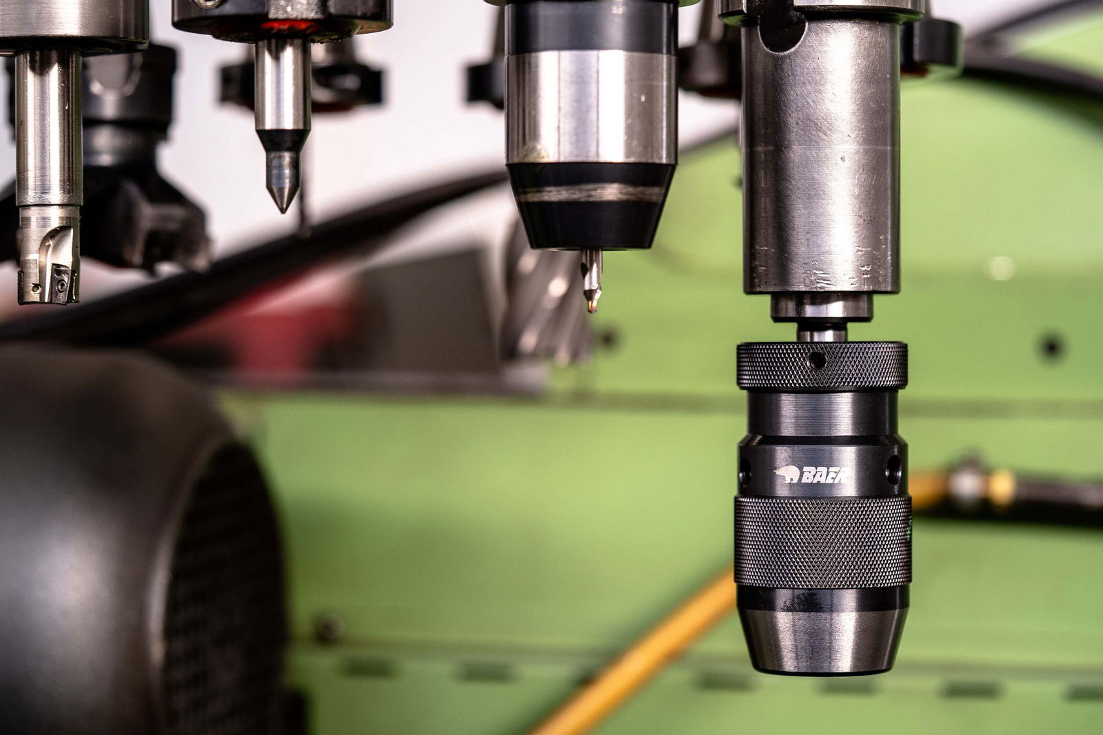 BAER Mandrino per trapano 0,2 - 13 mm | incluso perno conico: CM 1 | Mandrino senza chiave – Immagine 9