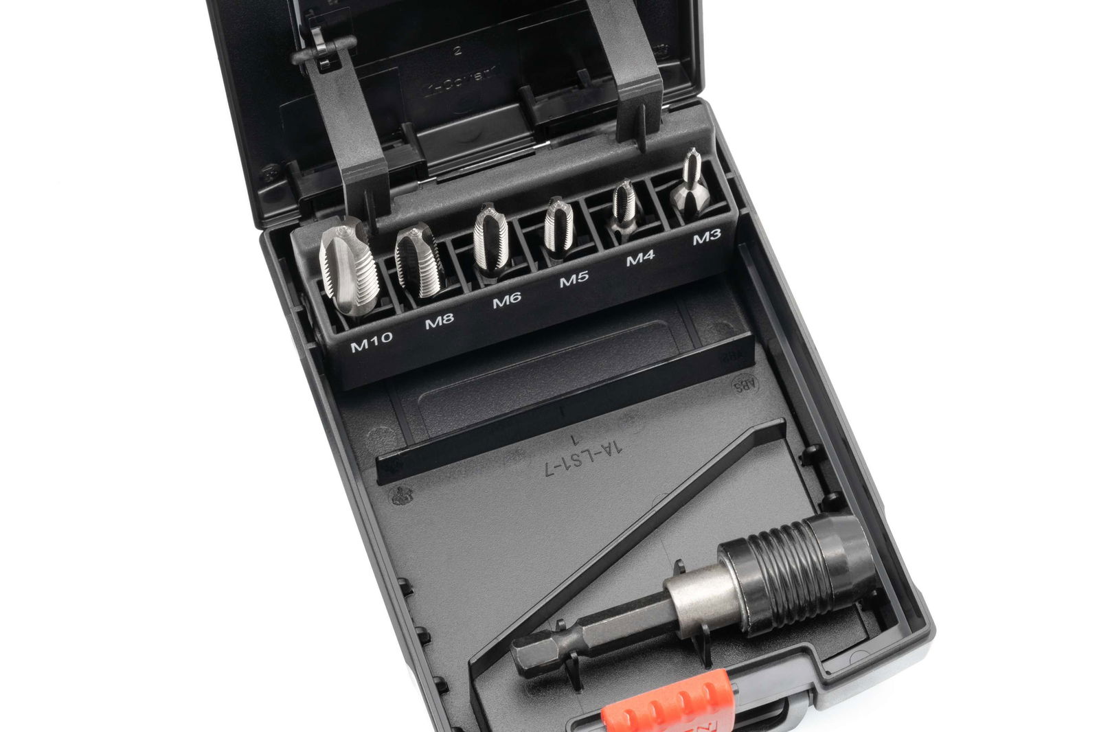 BAER Set HSSG: Bit-Einschnittgewindebohrer für Akkuschrauber & Halter: M 3 - 10 – Bild 2