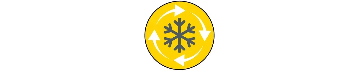 Symbol für Kühlung Symbol für Kühlung