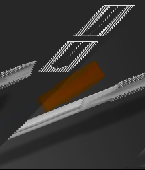 Illustration of higher tool life time (TiN)