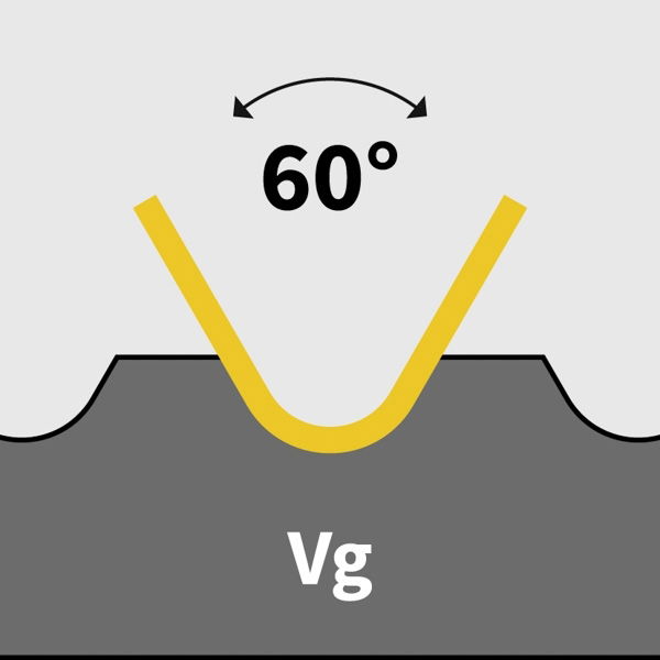 Abbildung von Vg - Ventilgewinde