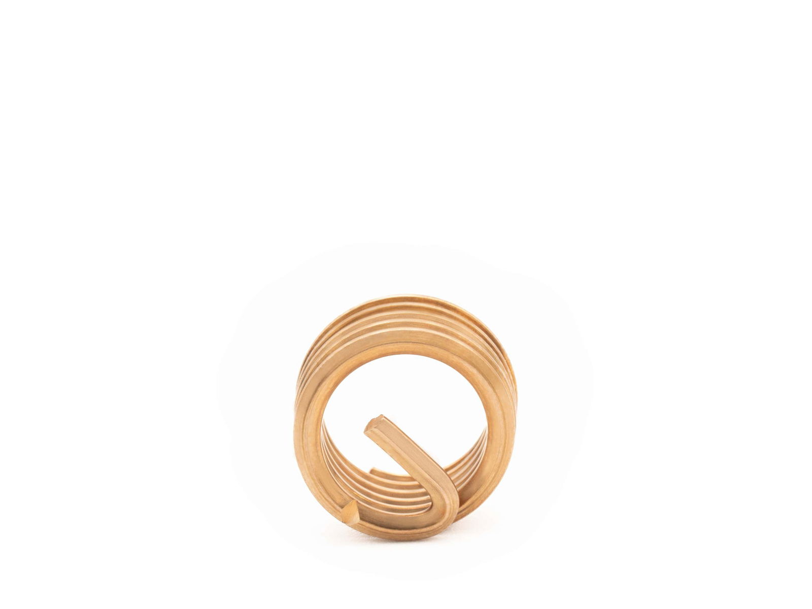 BaerCoil Drahtgewindeeinsätze M 12 x 1,75 - 1,0 D (12 mm) - frei durchlaufend - Bronze - 100 Stück – Bild 4