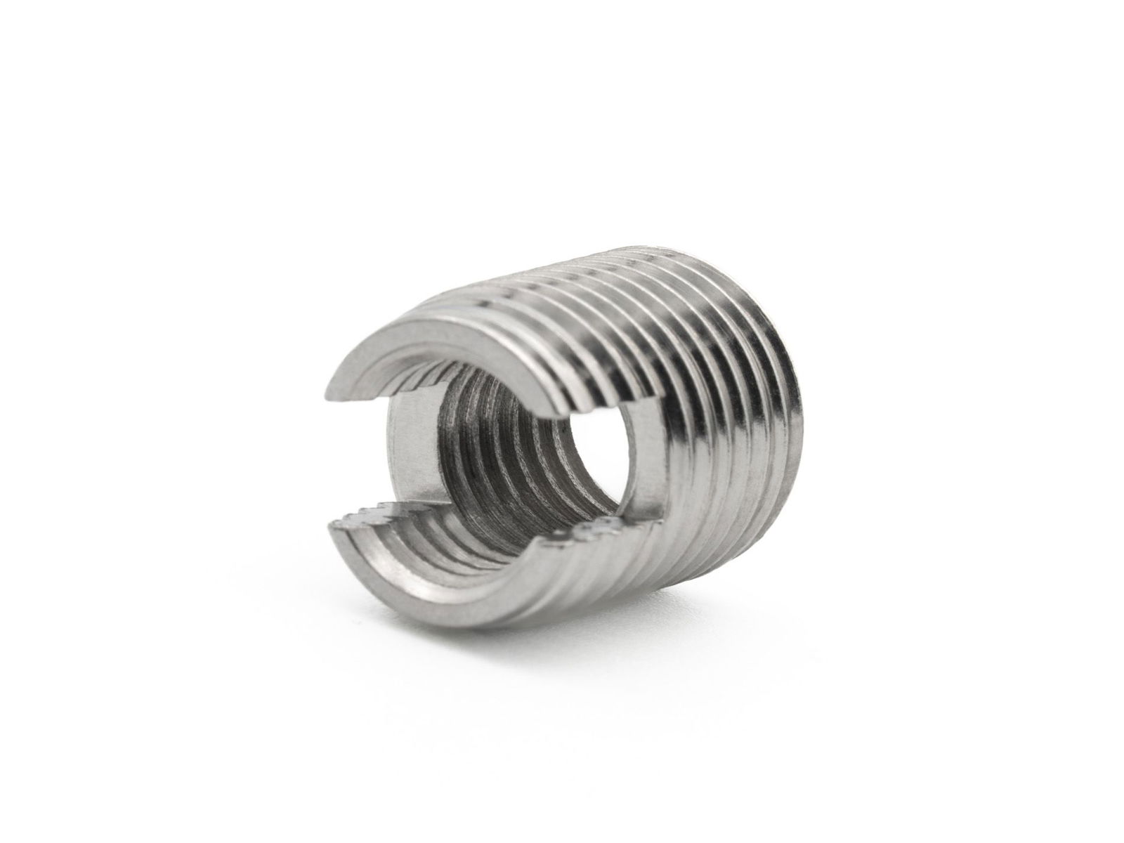 BaerFix Inserts filetés avec Fentes de coupe M 4 x 0,7 - 8 mm - 1.4305 - 100 pièces – Image 4