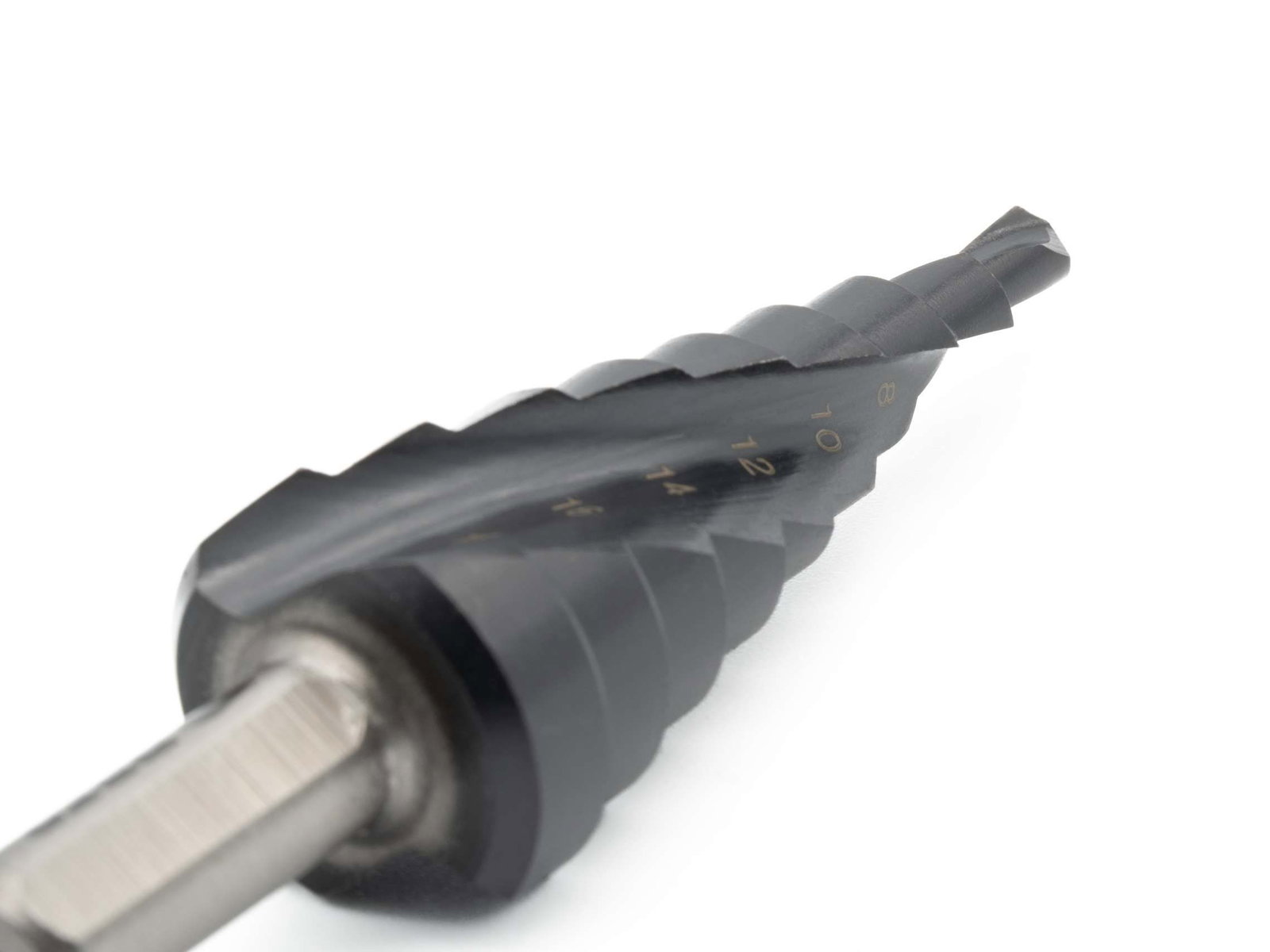 Fresa a gradini HSS-TiAlN 4 - 20 mm (9 gradini) – Immagine 3