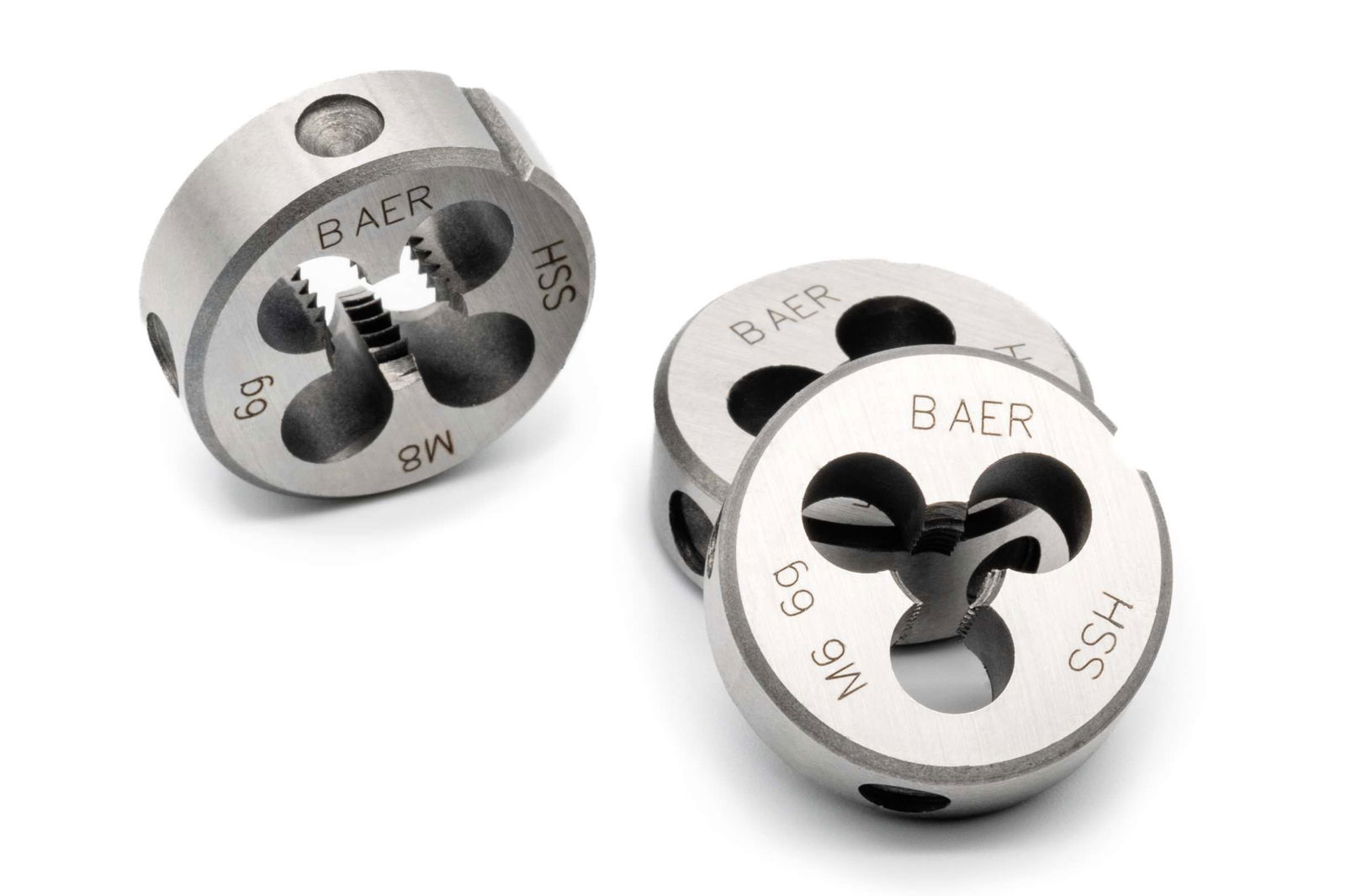 BAER SET HSS Handgewindebohrer | Schneideisen | Werkzeuge : M 3 - 12 – Bild 8