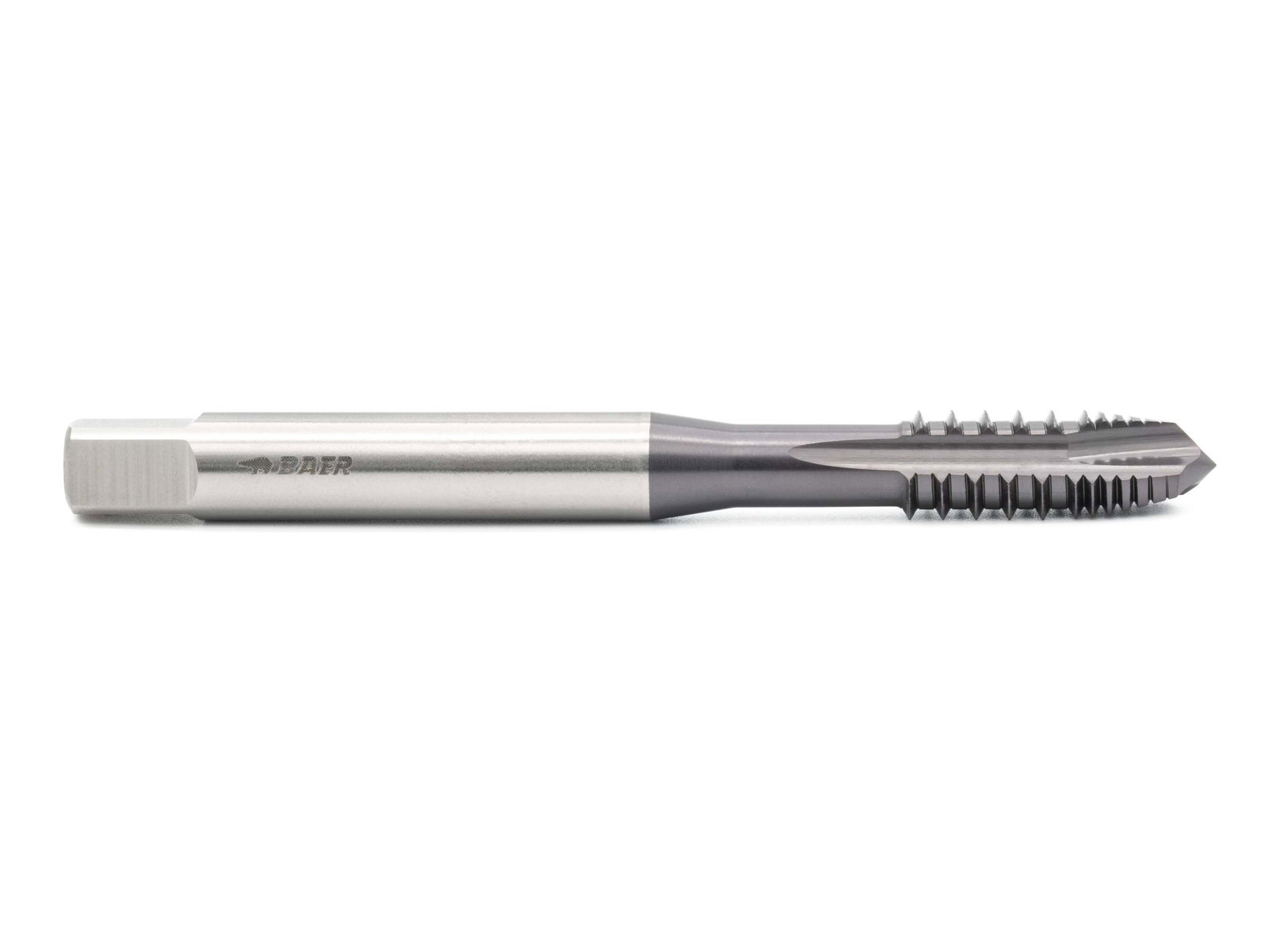 BAER HSSE- TiAlN Tarauds pour machines Forme B - M 4 x 0,7 - DIN 371 Métaux légers