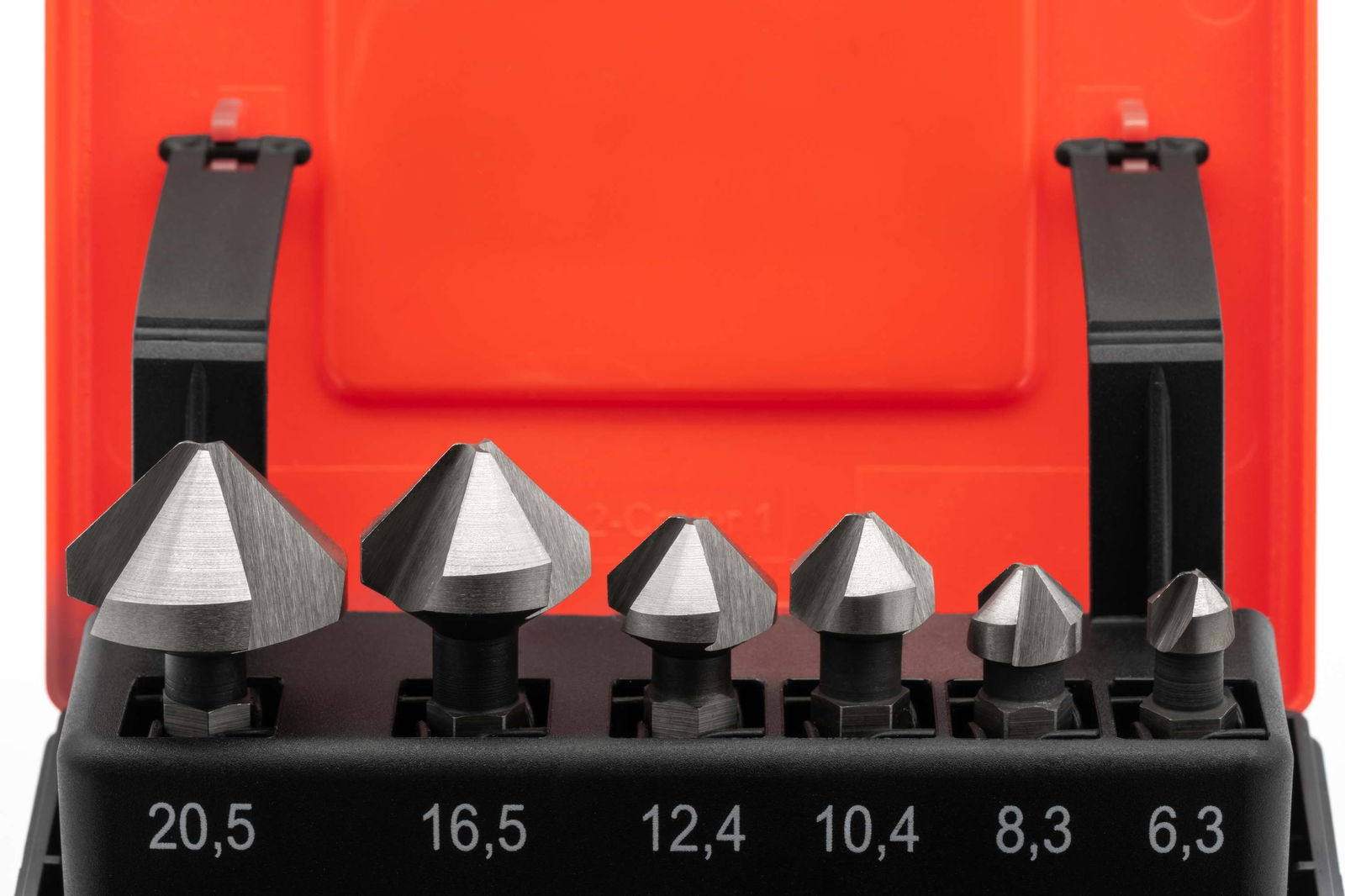 HSSG Set di svasature a 90° da 6,3 a 20,5 mm - per avvitatore a batteria – Immagine 5