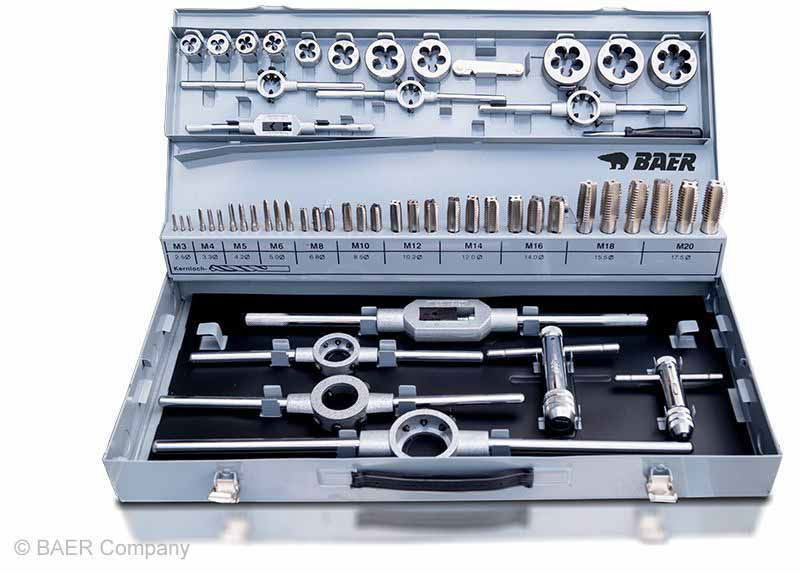 BAER SET HSS: Hand Taps | Cutting Dies | Tools :M 3 - 20