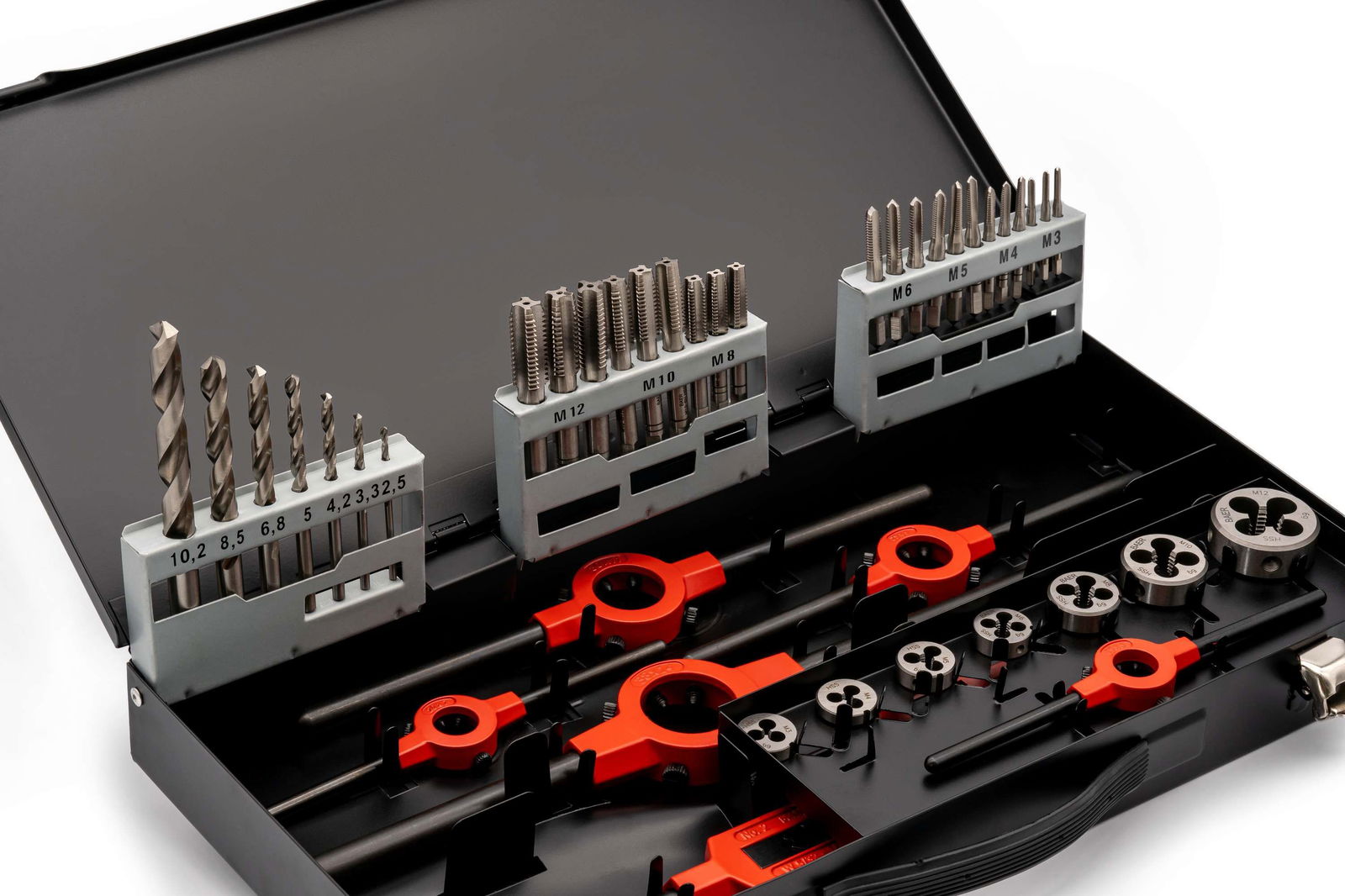 BAER SET HSS SINISTRO: Maschi a mano | Filiere | Utensili : M 3 - 12 – Immagine 9