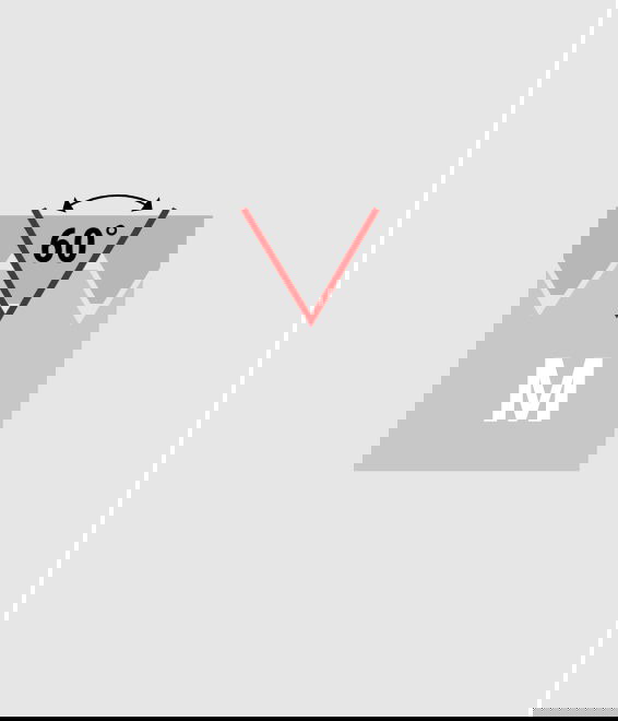 Illustration of M / MF - metric thread