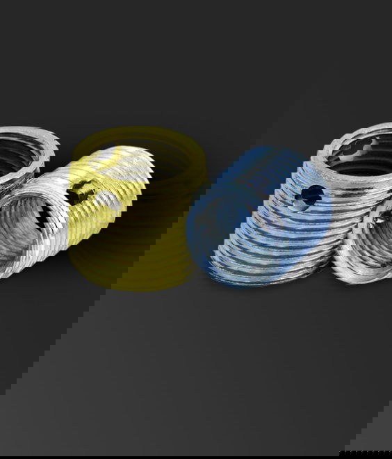 Illustration of Spark plug thread