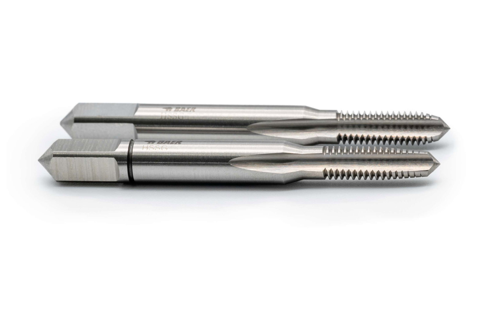 BAER HSSG Hand Tap Set (2pcs.) UNF 1/4 x 28