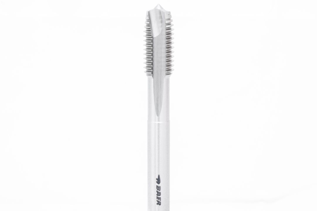 BAER Set HSSG: Machine Taps through holes | drill bits: M 3 - 12
