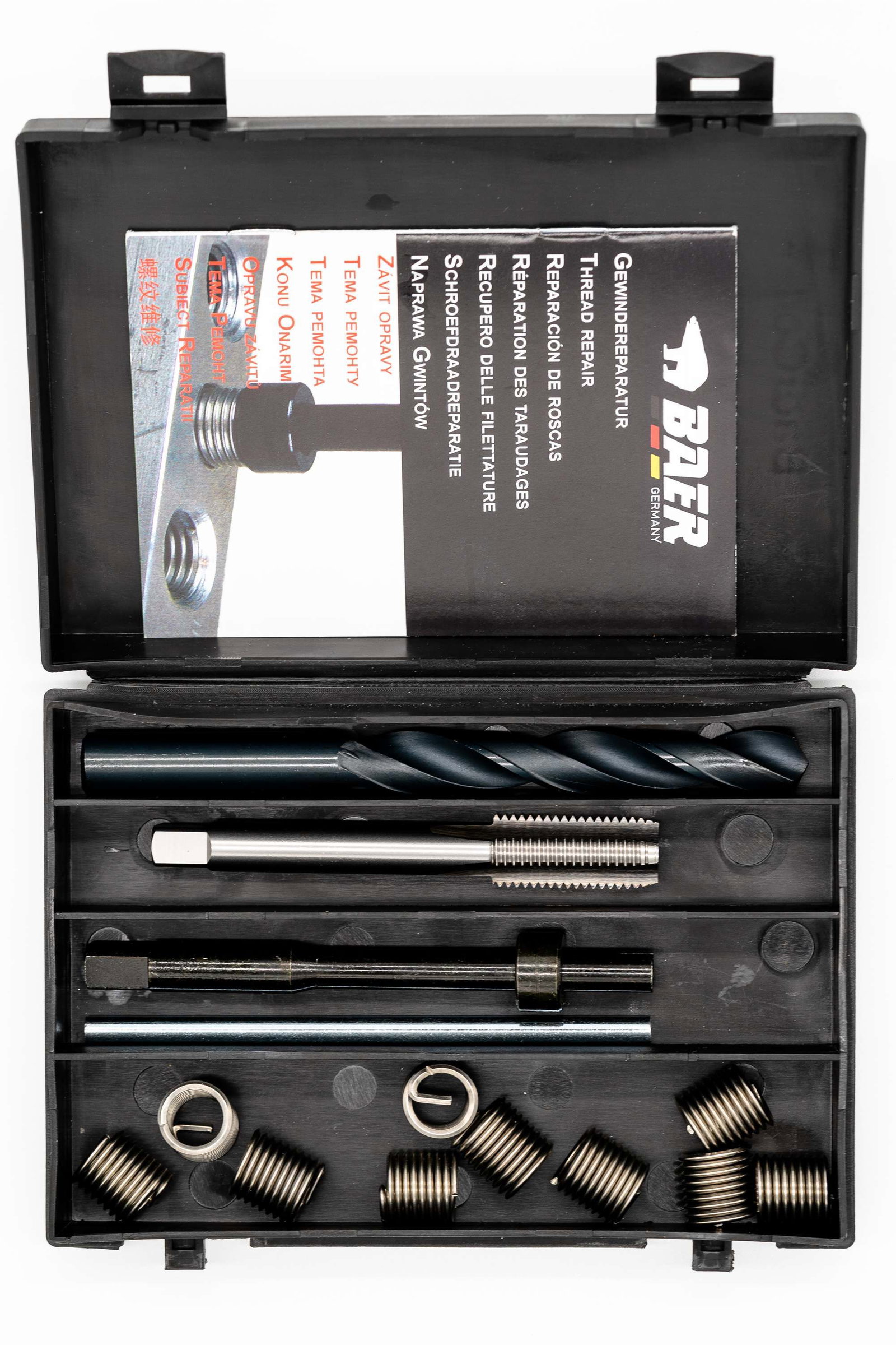 BaerCoil Ensemble de réparation du filetage M 12 x 1,75