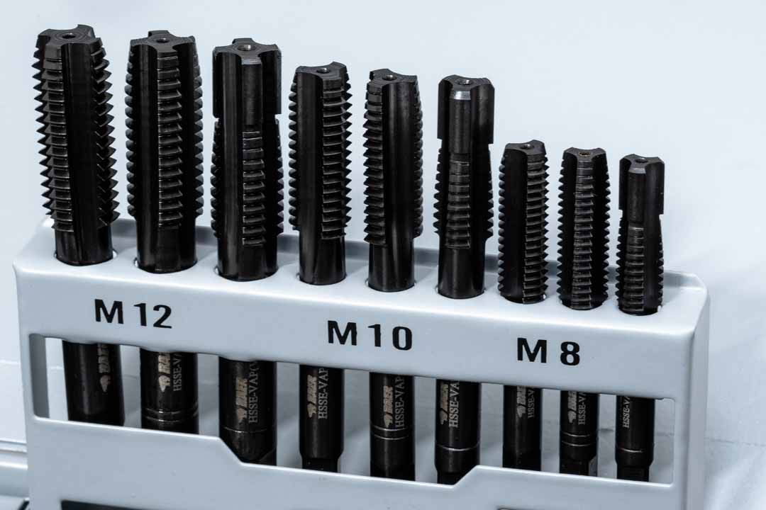 BAER SET HSS ACCIAIO INOX: Maschi a mano | Filiere | Utensili : M 3 - 12 – Immagine 4