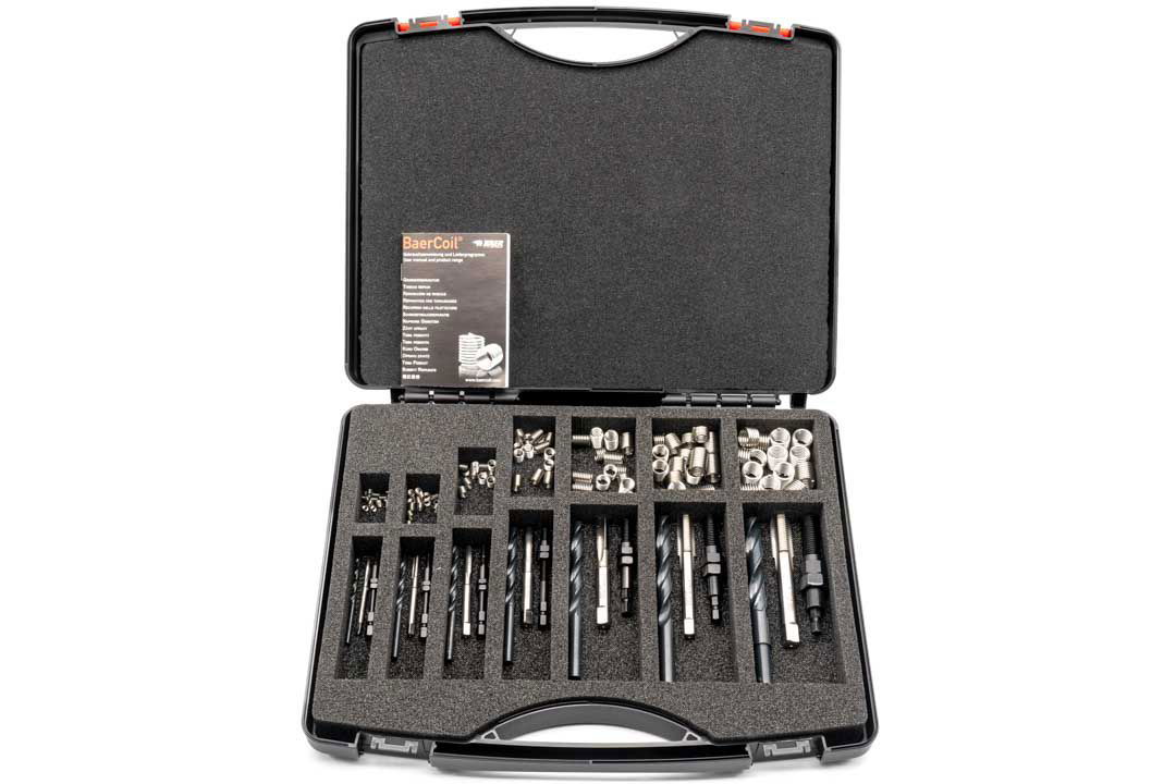 BaerCoil Thread Repair Workshop Kit M 3 - M 12 NoTang