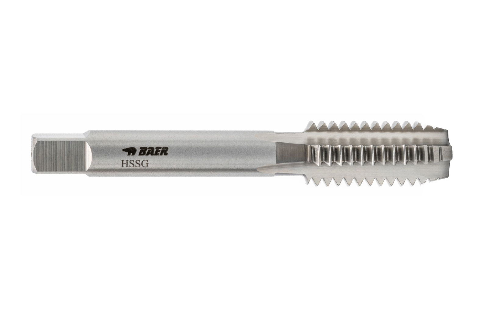 BAER HSSG Short Machine Tap Form C - BSC 7/16 x 26