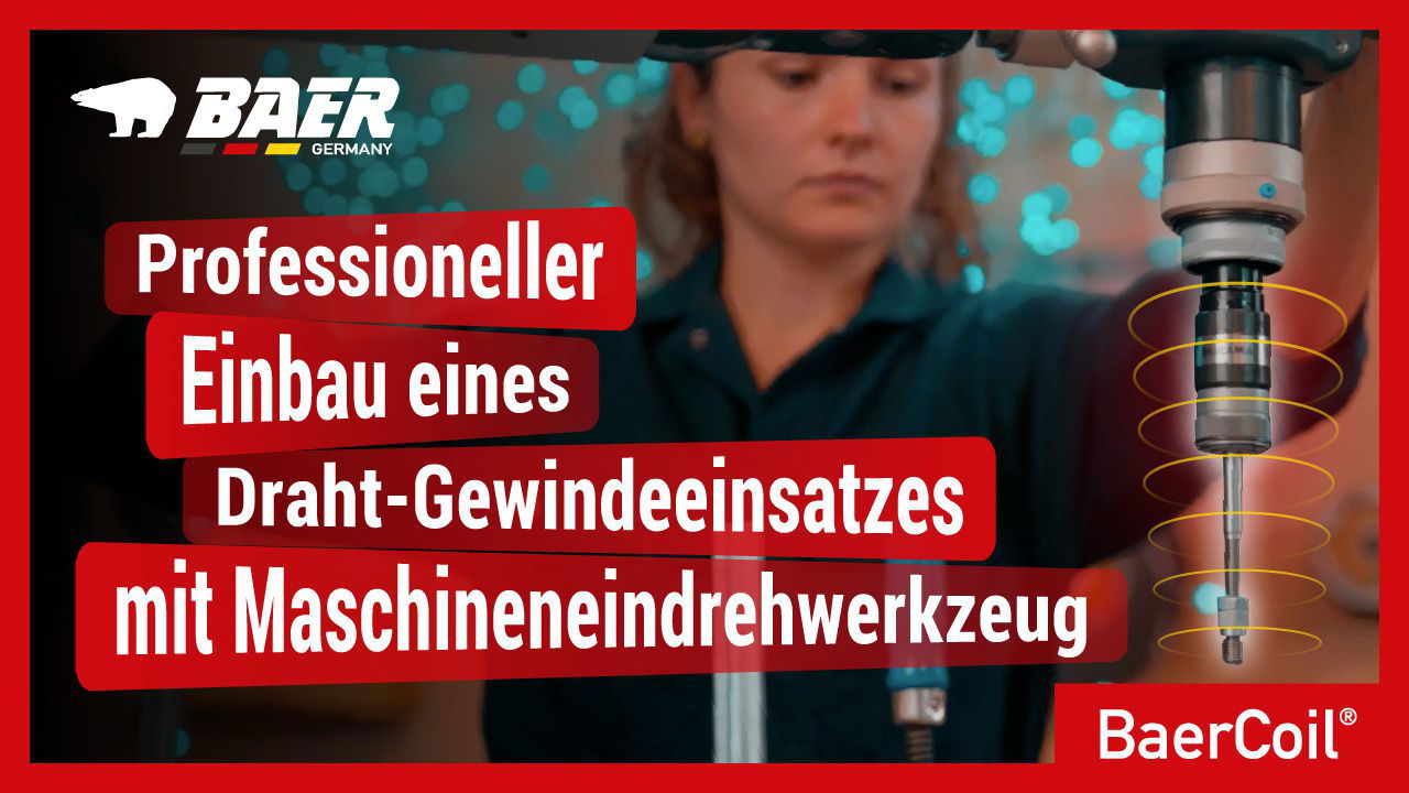 BaerCoil Maschineneinbauwerkzeug M 3 x 0,5