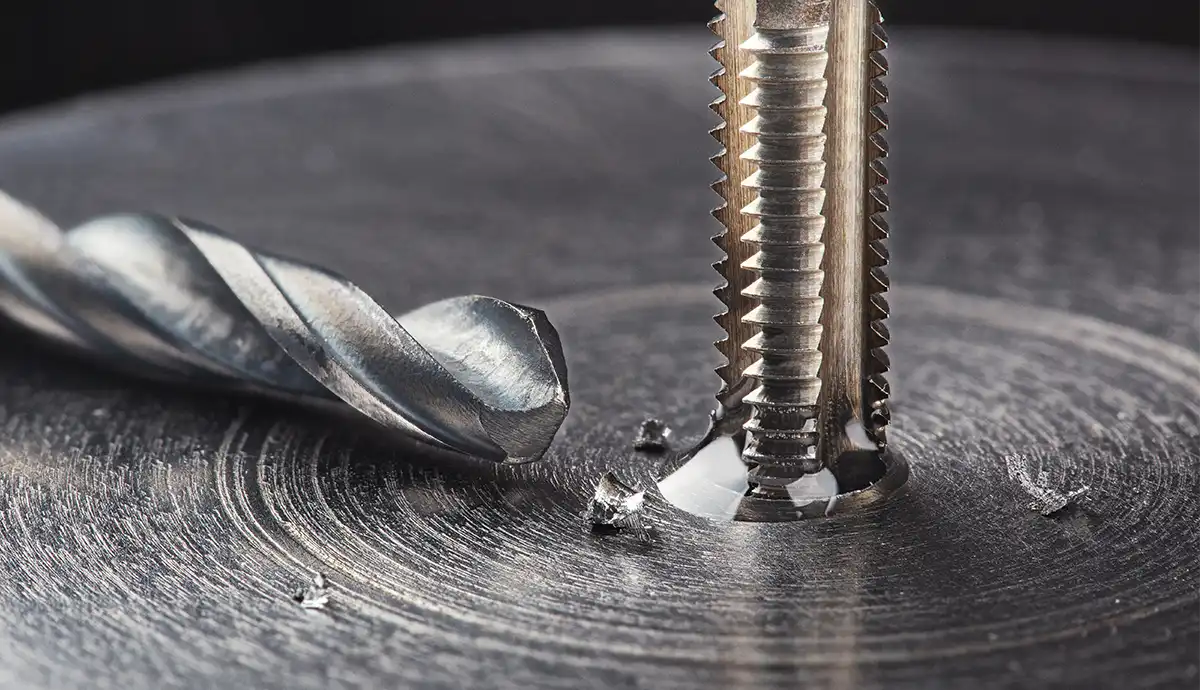 Bohren und Gewindeschneiden in Metall Bohren und Gewindeschneiden in Metall