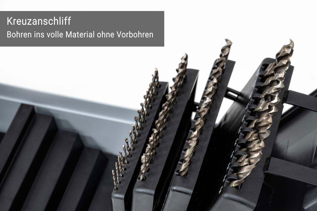 HSSE Extrem-Bohrer Satz (0,1mm steigend) 1 - 6 mm